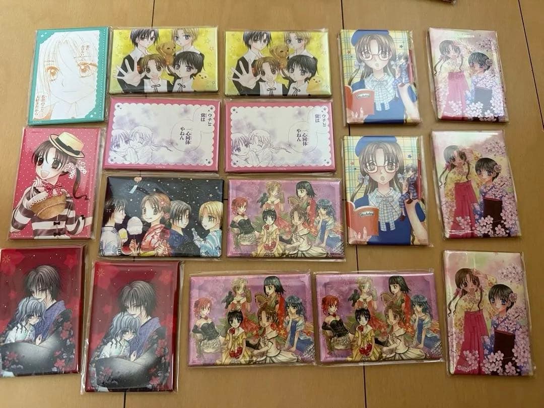 学園アリス　まとめ売り　複製原画　スクエア缶マグネット