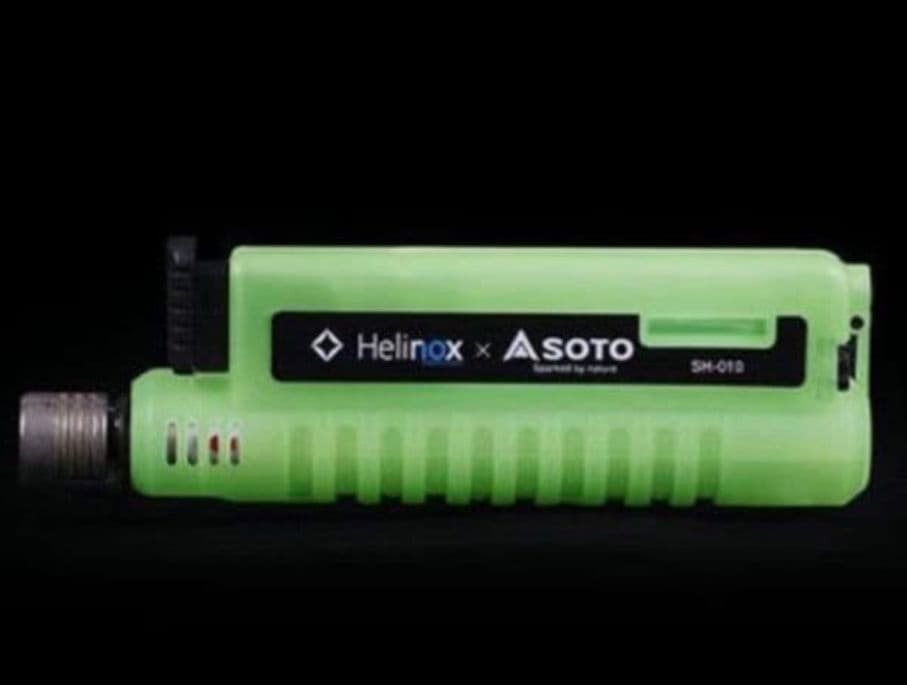 Helinox x Soto SH-010 スライドガストーチ蓄光