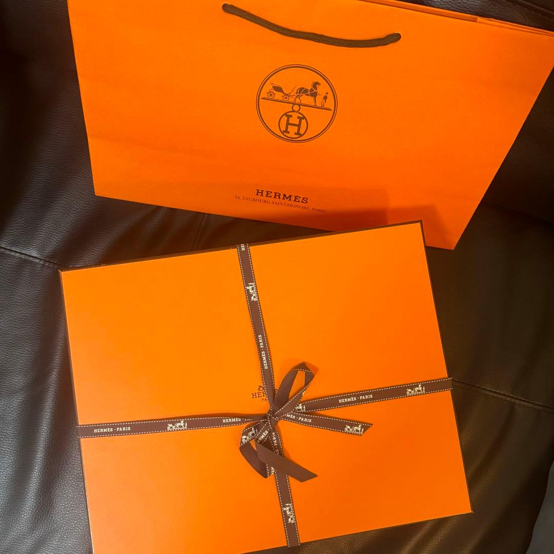 新品未使用　エルメス　バスタオル　アヴァロン　ピンク