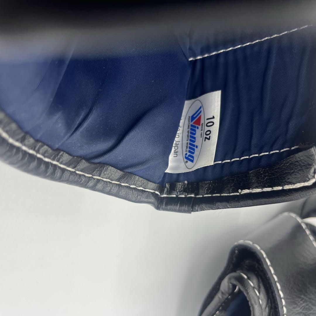 Winning グローブ 10オンス ブラック