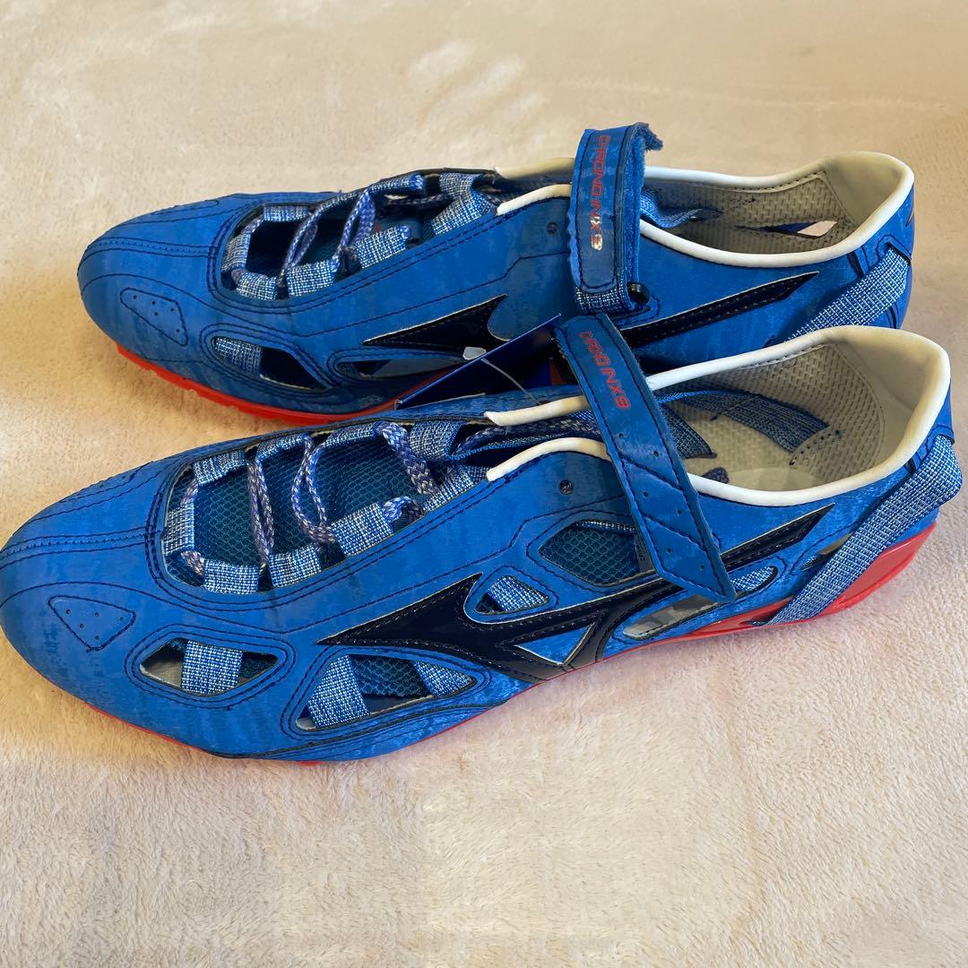 クロノインクス9 Mizuno 青 スパイクシューズ