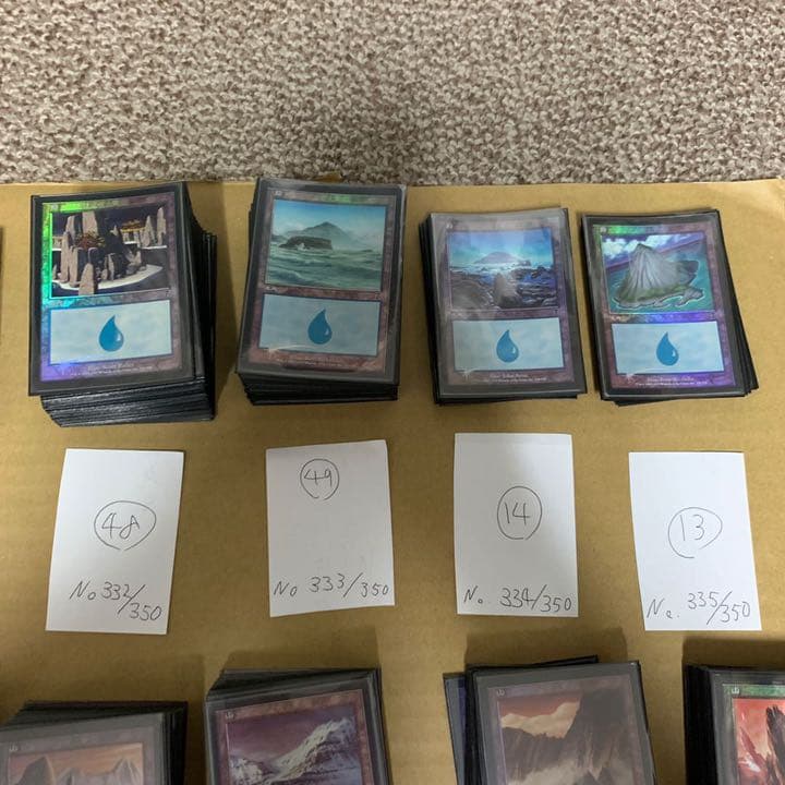 ★バラ売り可★7版基本地形 日本語Foil