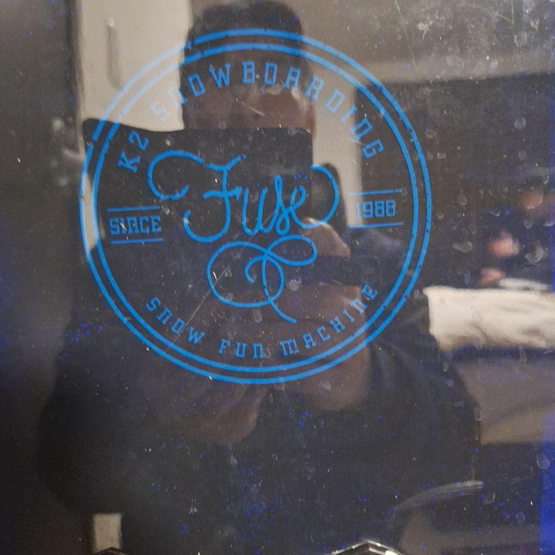 スノーボードセット　K2フュージュ１５８センチ　ZUMAM-Lサイズビンディング