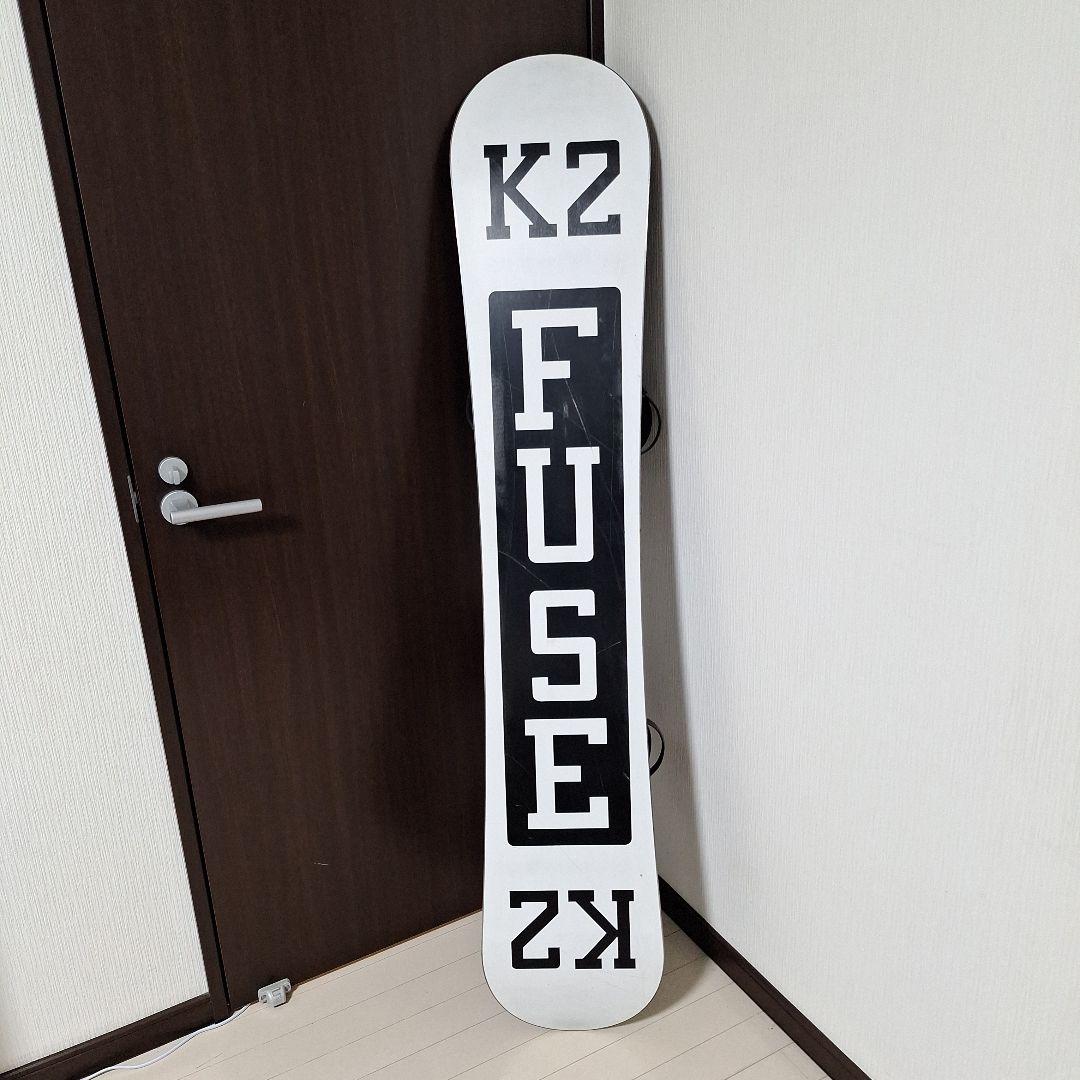 スノーボードセット　K2フュージュ１５８センチ　ZUMAM-Lサイズビンディング