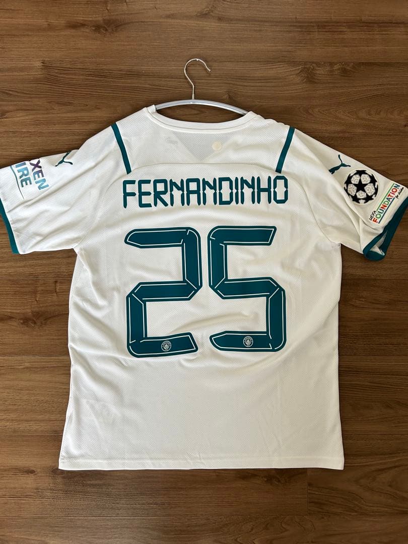 （※値引き中）【新品未着用】フェルナンジーニョ　マンチェスターシティユニフォーム