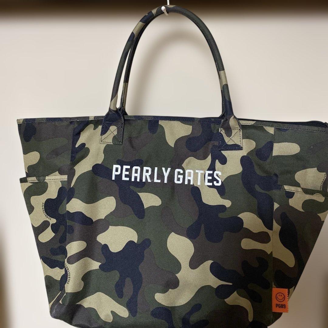 パーリーゲイツ PEARLY GATES ゴルフ ロッカーバッグ 迷彩