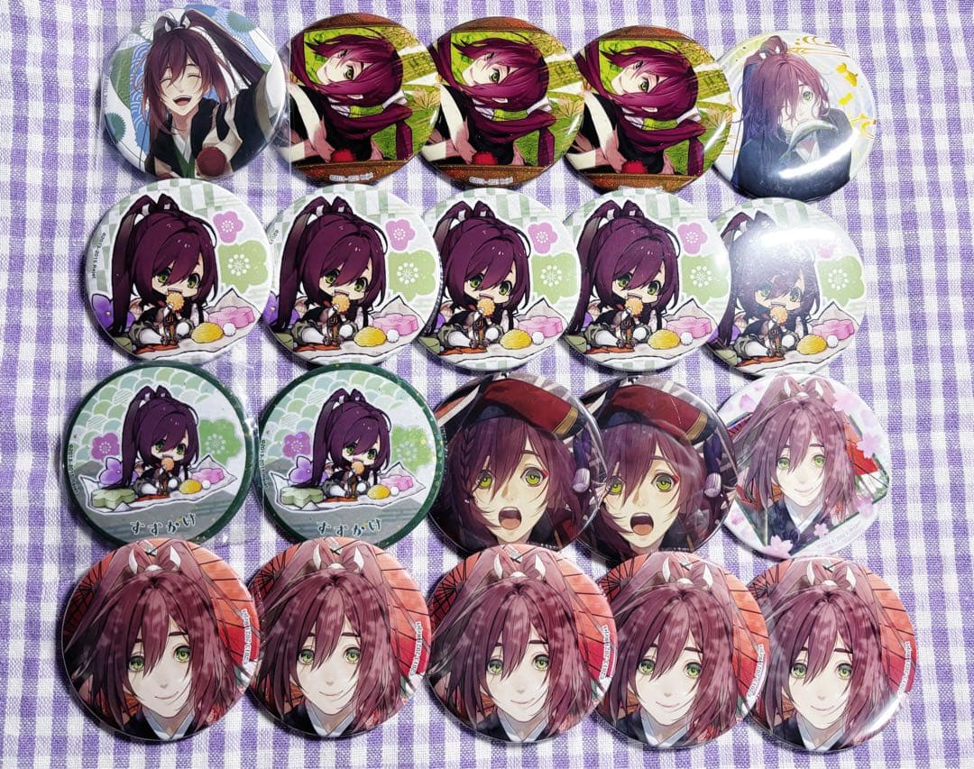 剣が君　鈴懸　缶バッジ　まとめ売り