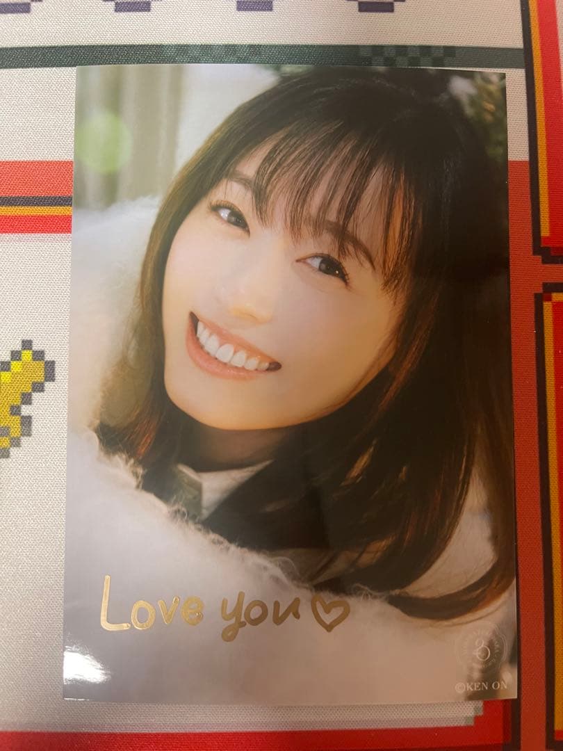 福原遥　20th Anniversaryランダムブロマイド直筆サイン