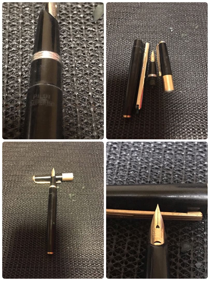 PILOT パイロット万年筆　14K super quality 5本まとめ売り