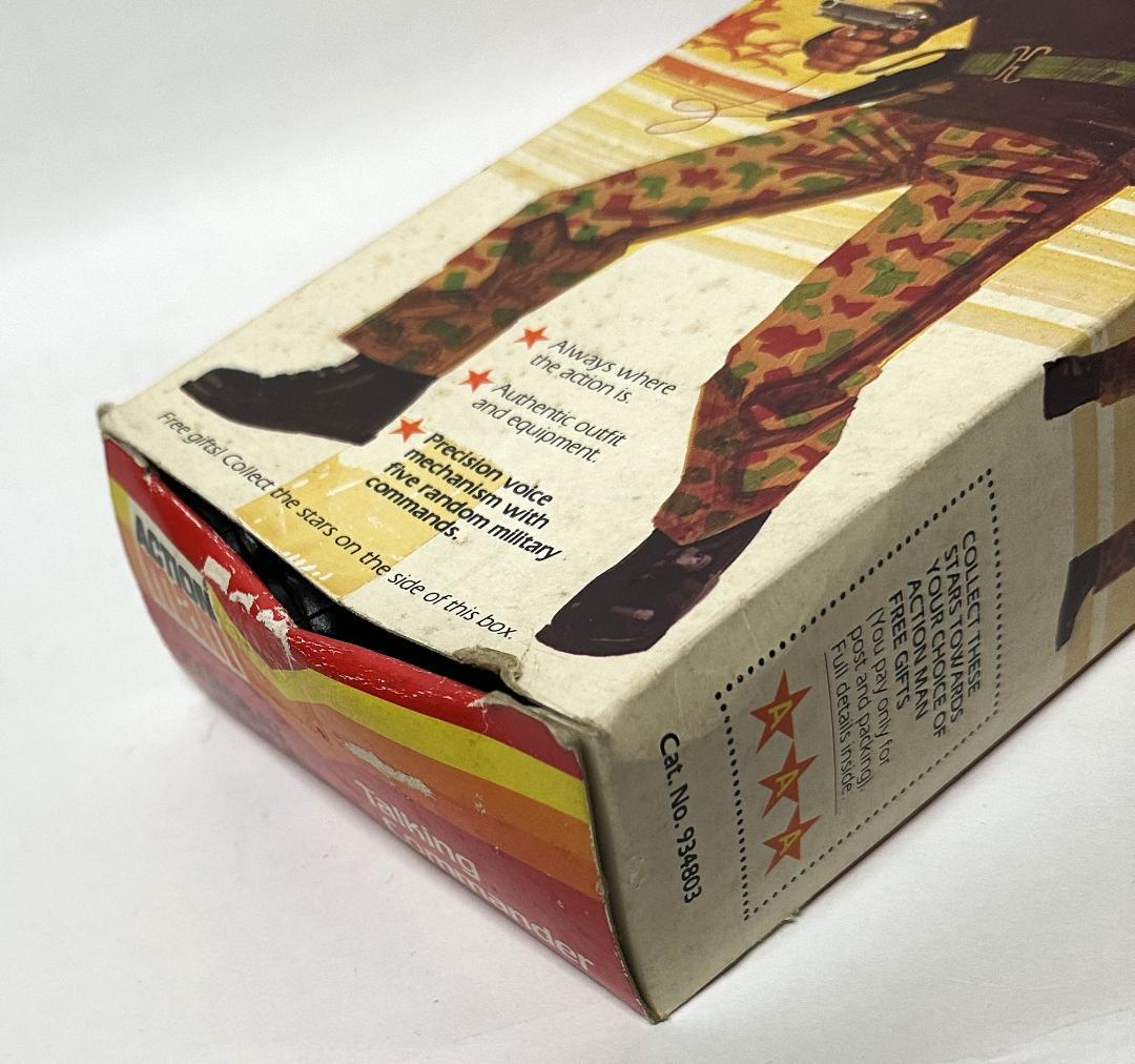 【要注意ヘッド取れてます］アクションマン／トーキングコマンダー