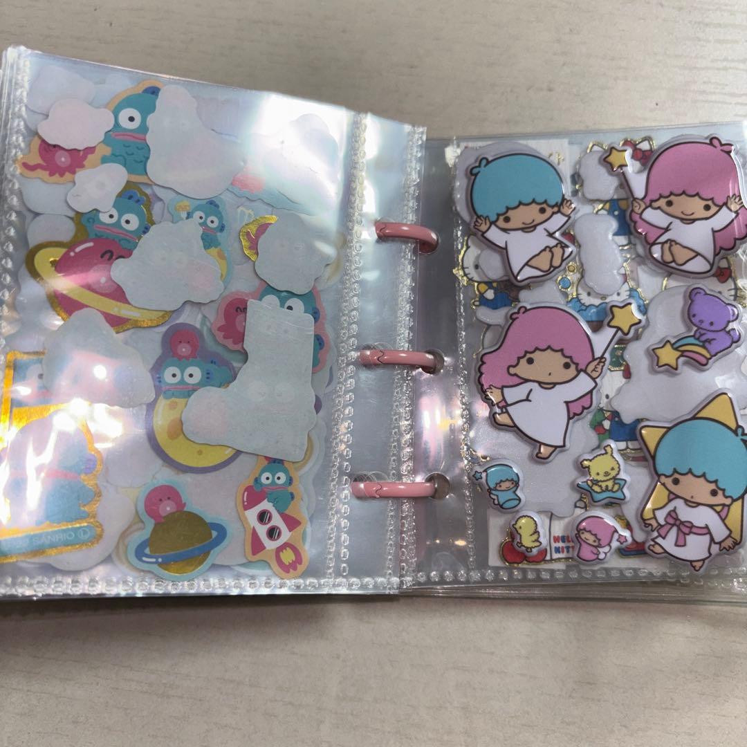 シール帳 完成品 サンリオ ボンボンドロップシール おはじきシール 大人の図鑑