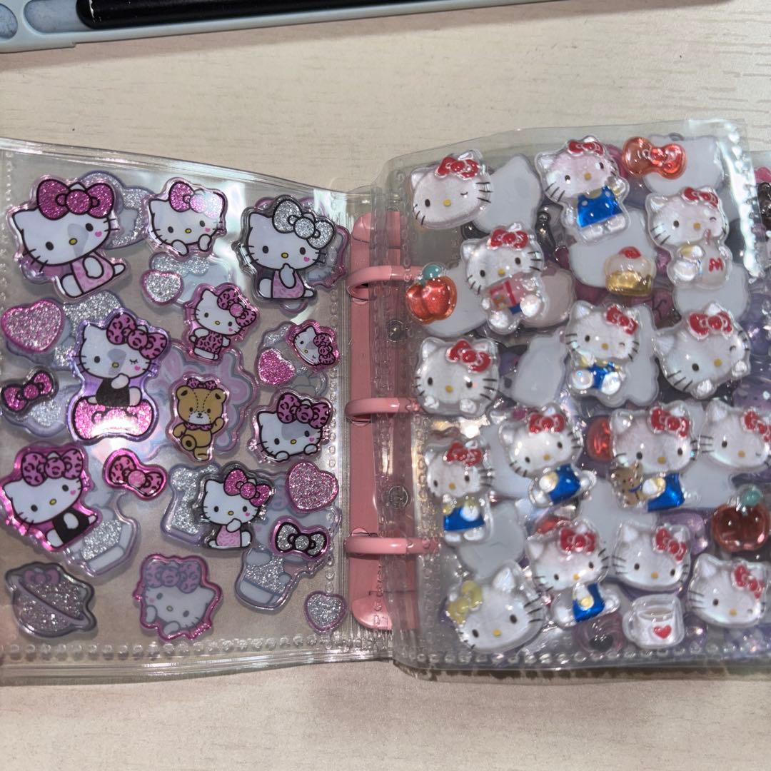 シール帳 完成品 サンリオ ボンボンドロップシール おはじきシール 大人の図鑑