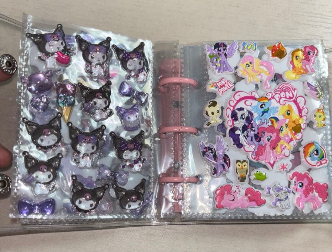 シール帳 完成品 サンリオ ボンボンドロップシール おはじきシール 大人の図鑑