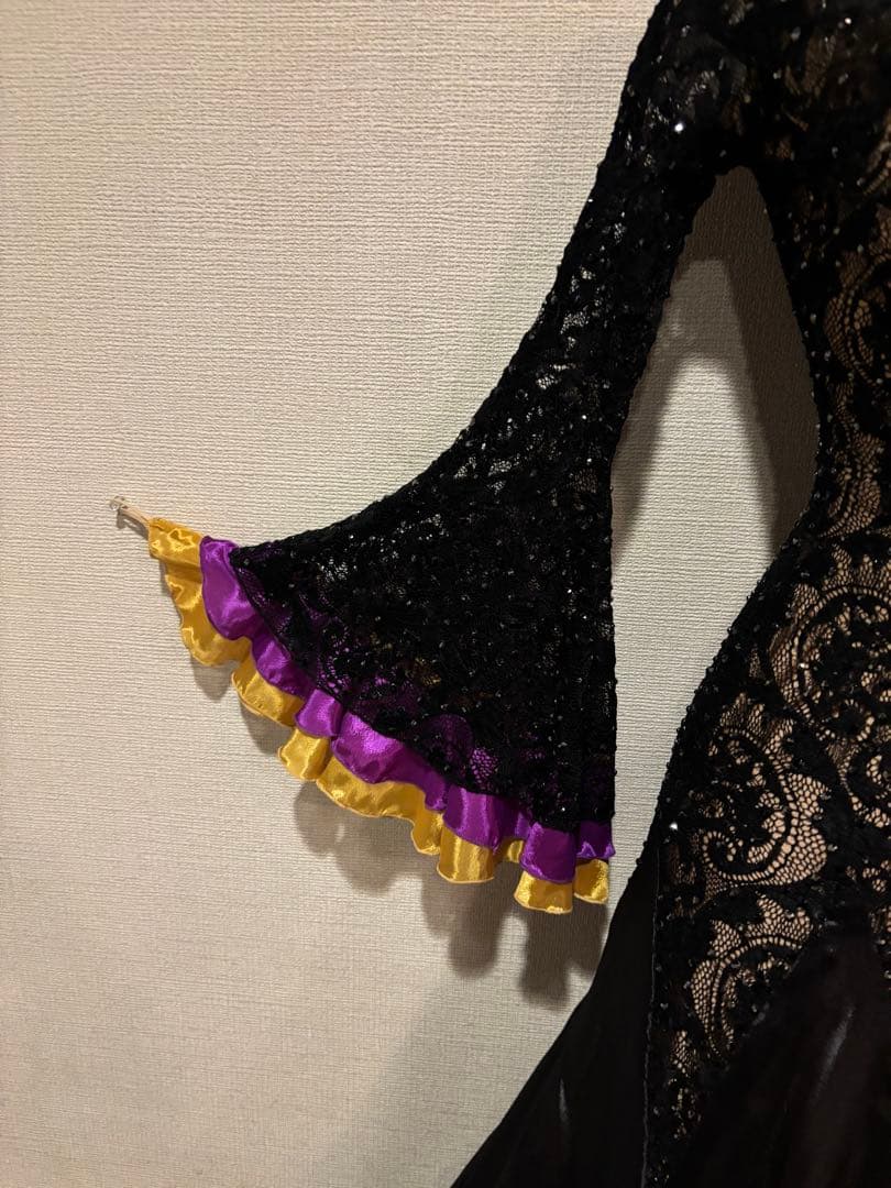 『最終値下げ』社交ダンススタンダードヤナギダダンスウェアーオーダードレス