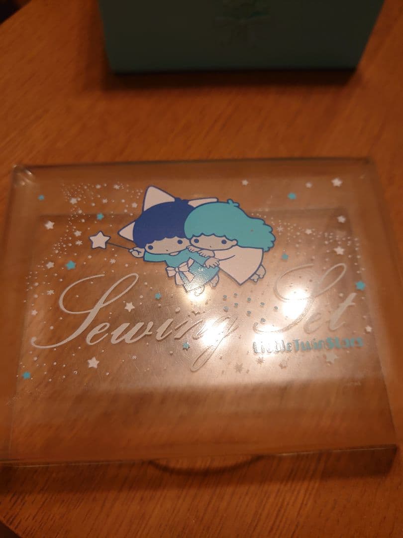 キキララ ソーイングセット・お裁縫箱・小物入れ・1976年サンリオ