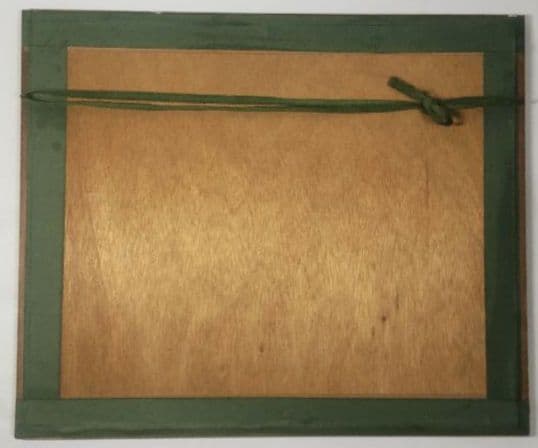 「マルセイユの丘、ノートルダム・ド・ラ・ガルド寺院」 田村孝之助　肉筆　水彩