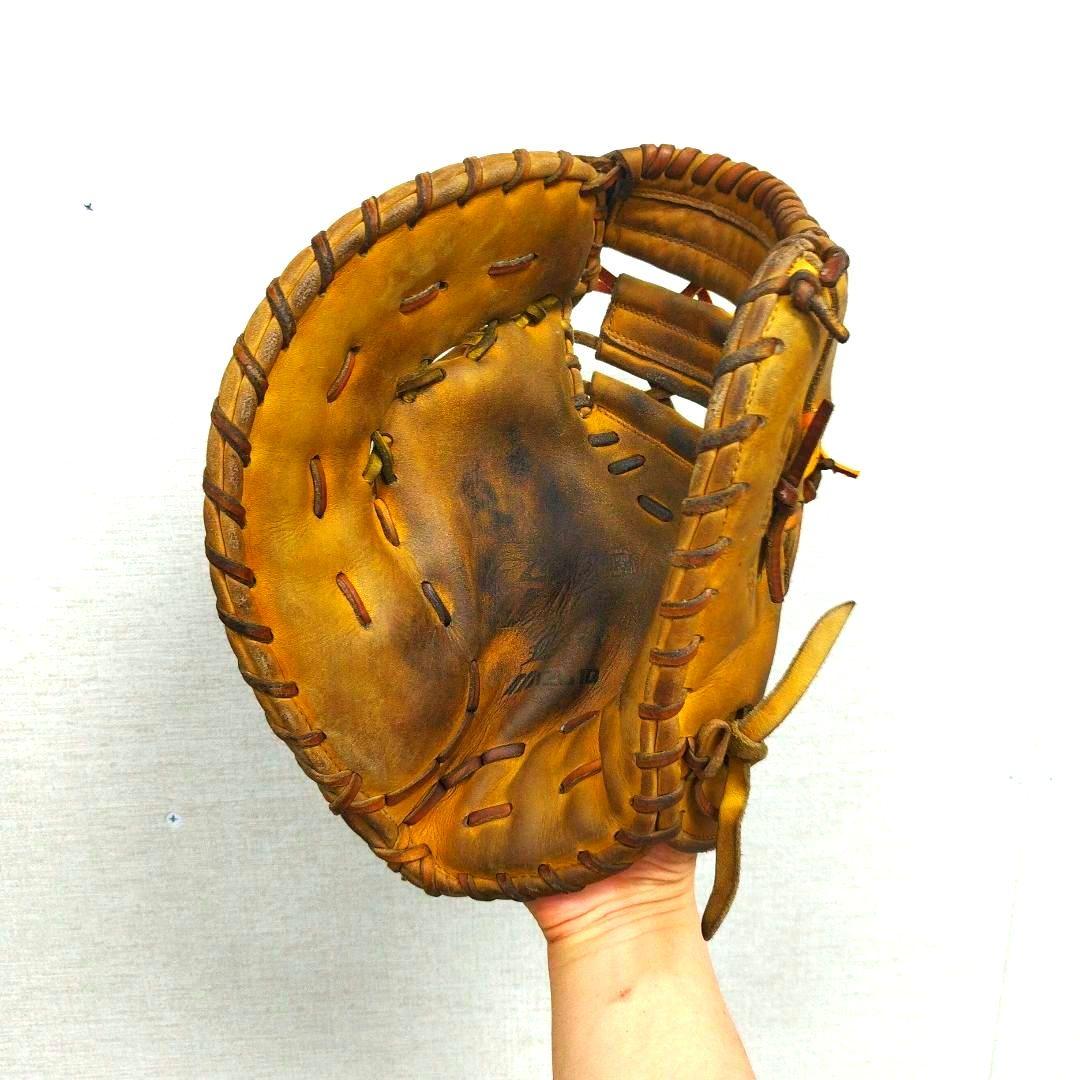 217 ミズノ グローバルエリート 即戦力 型抜群 軟式 ファーストミット 左投