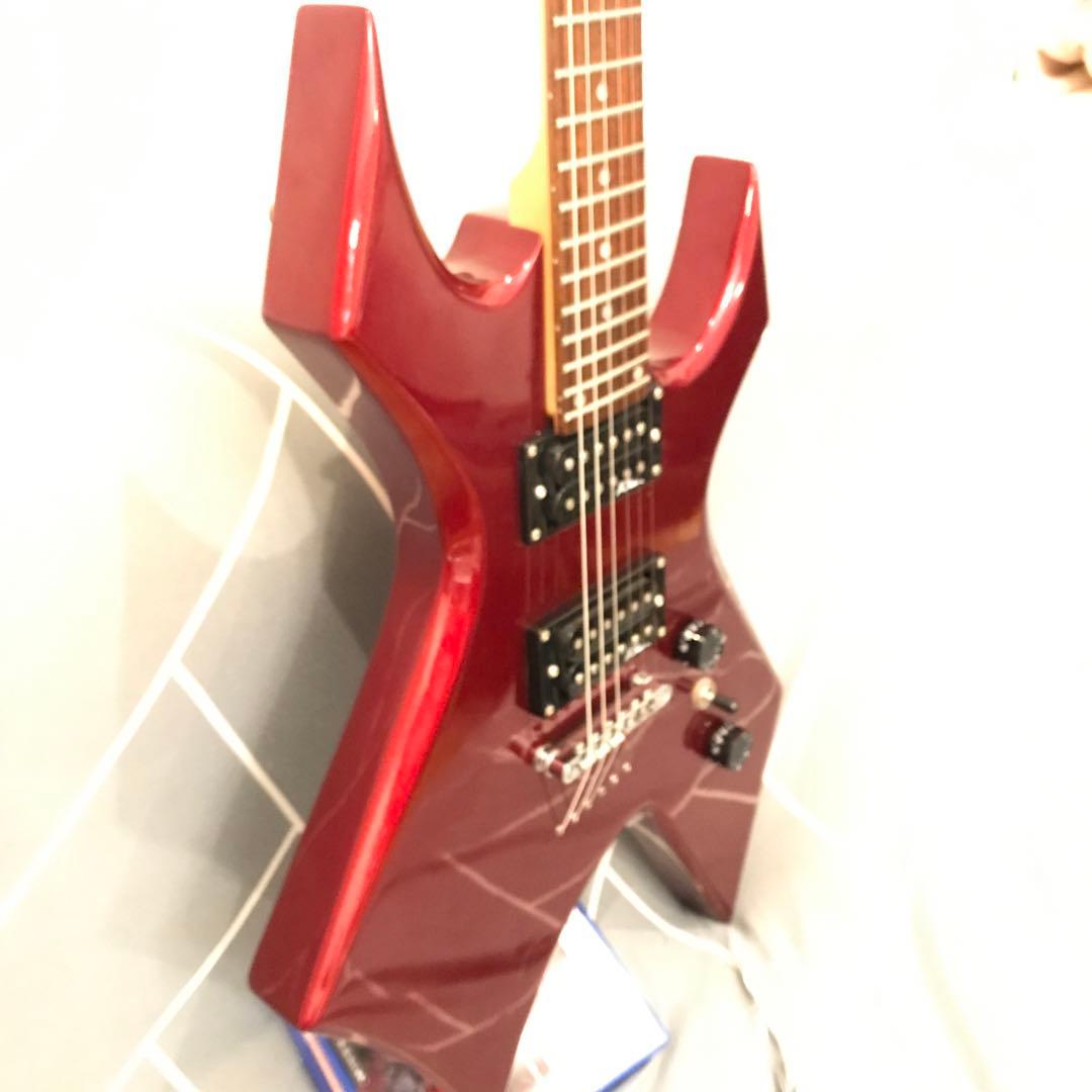 BC Rich ワーロック エレキギター 赤