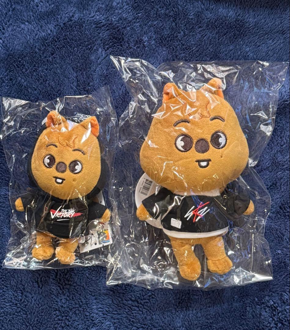 新品 スキズ SKZOO ぬいぐるみ ハンクオッカ ハン 大小2個セット 公式