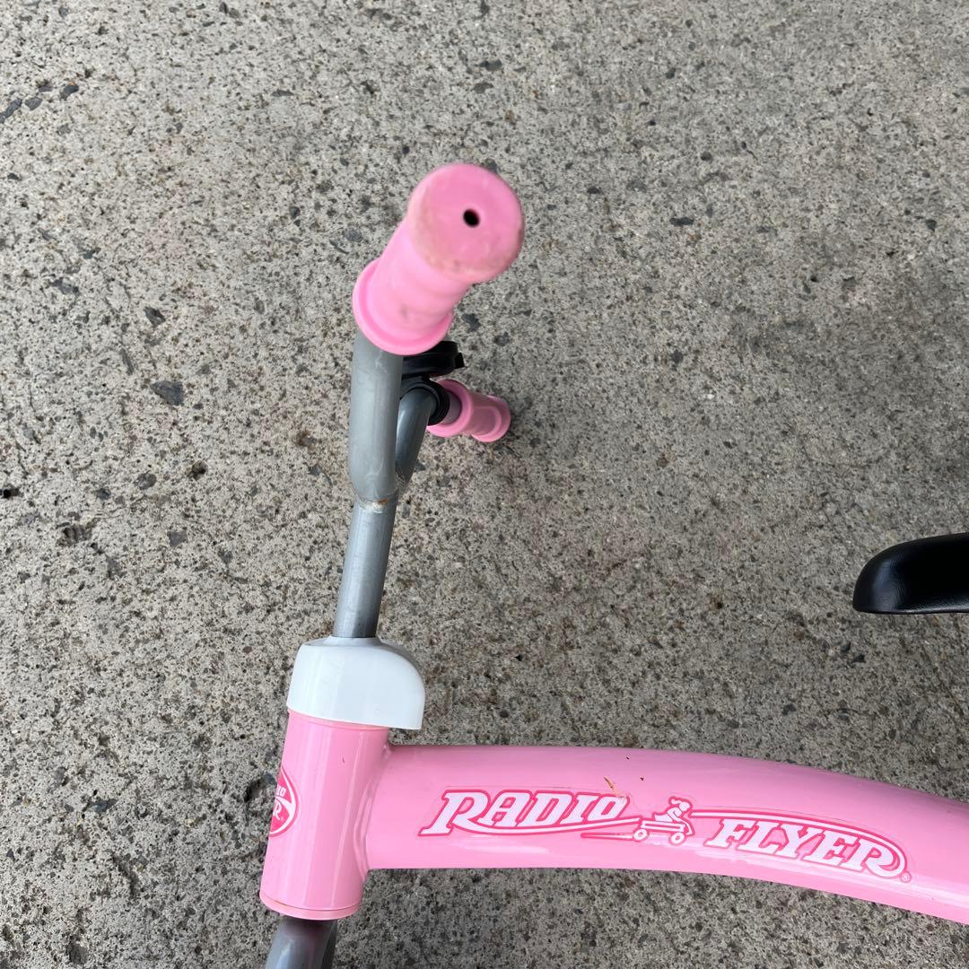 バランスバイク　ラジオフライヤー　ピンク　ストライダー