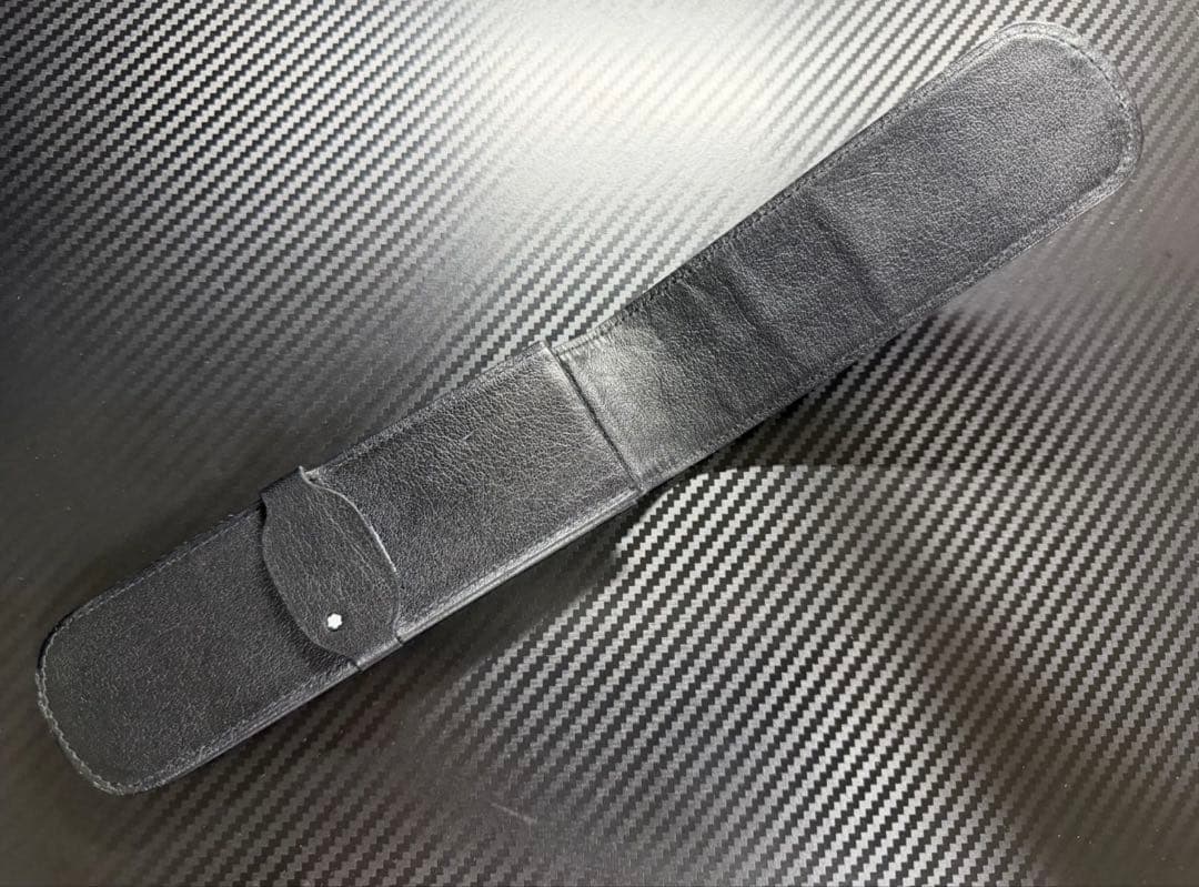 極美品 モンブラン ペンケース 2-3本差し