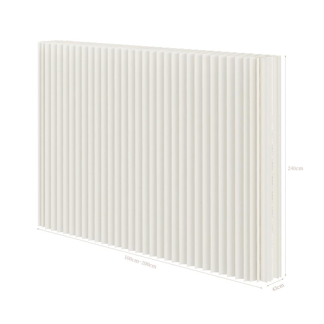 折りたたみ パーテーション 間仕切り高さ2.4ｍ長さ1-2ｍ持ち運び可能 目隠し