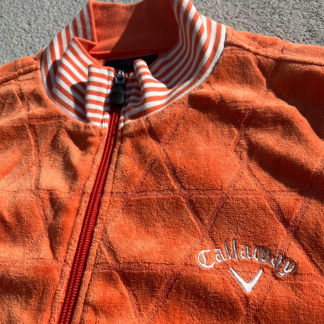CALLAWAY キャロウェイ　XL オレンジ　ジャケット　ジャージ