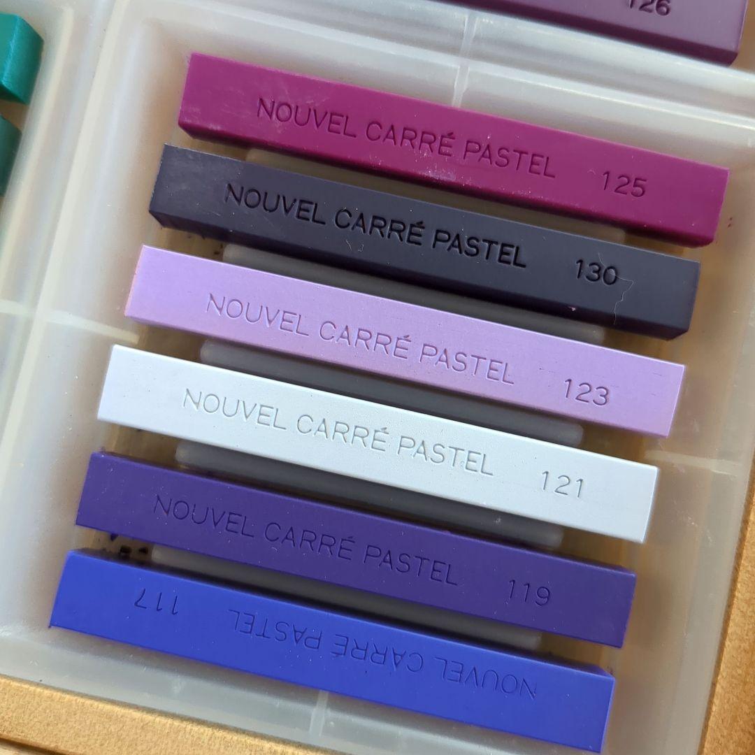 ヌーベル カレー パステル 72色 パステルアートセット 木製ケース入り