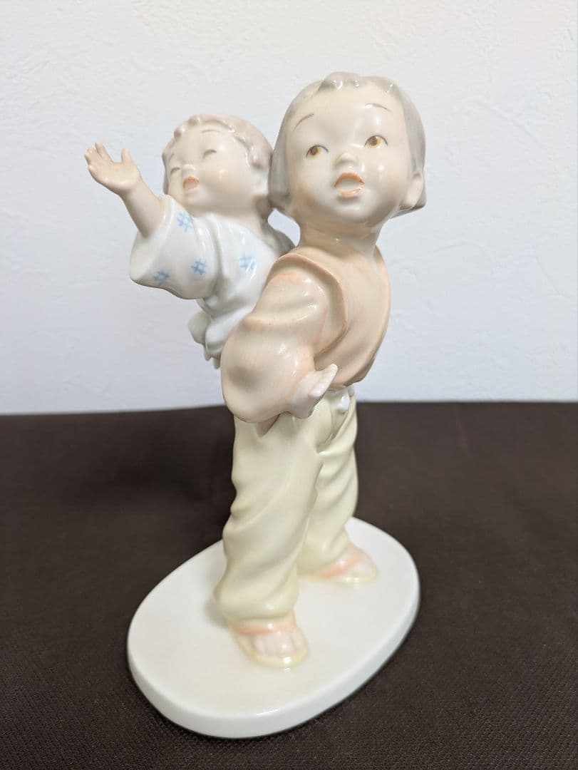 ノリタケ【乃りたけ陶房☆小島豪作】童子人形シリーズ【5点セット】