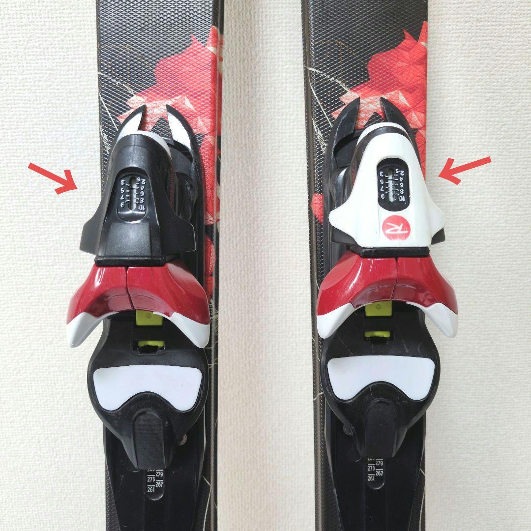 【良品】ROSSIGNOLロシニョール スキー板149cmハートストックセット