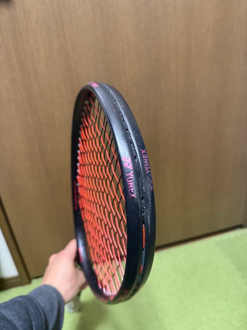 ジオブレイク80g YONEX 軟式用 黒/赤