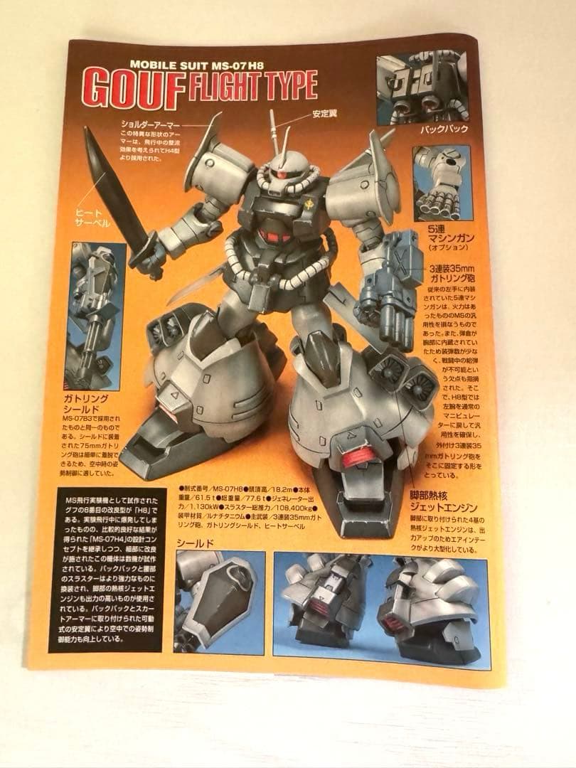 完成品　HG グフフライトタイプ