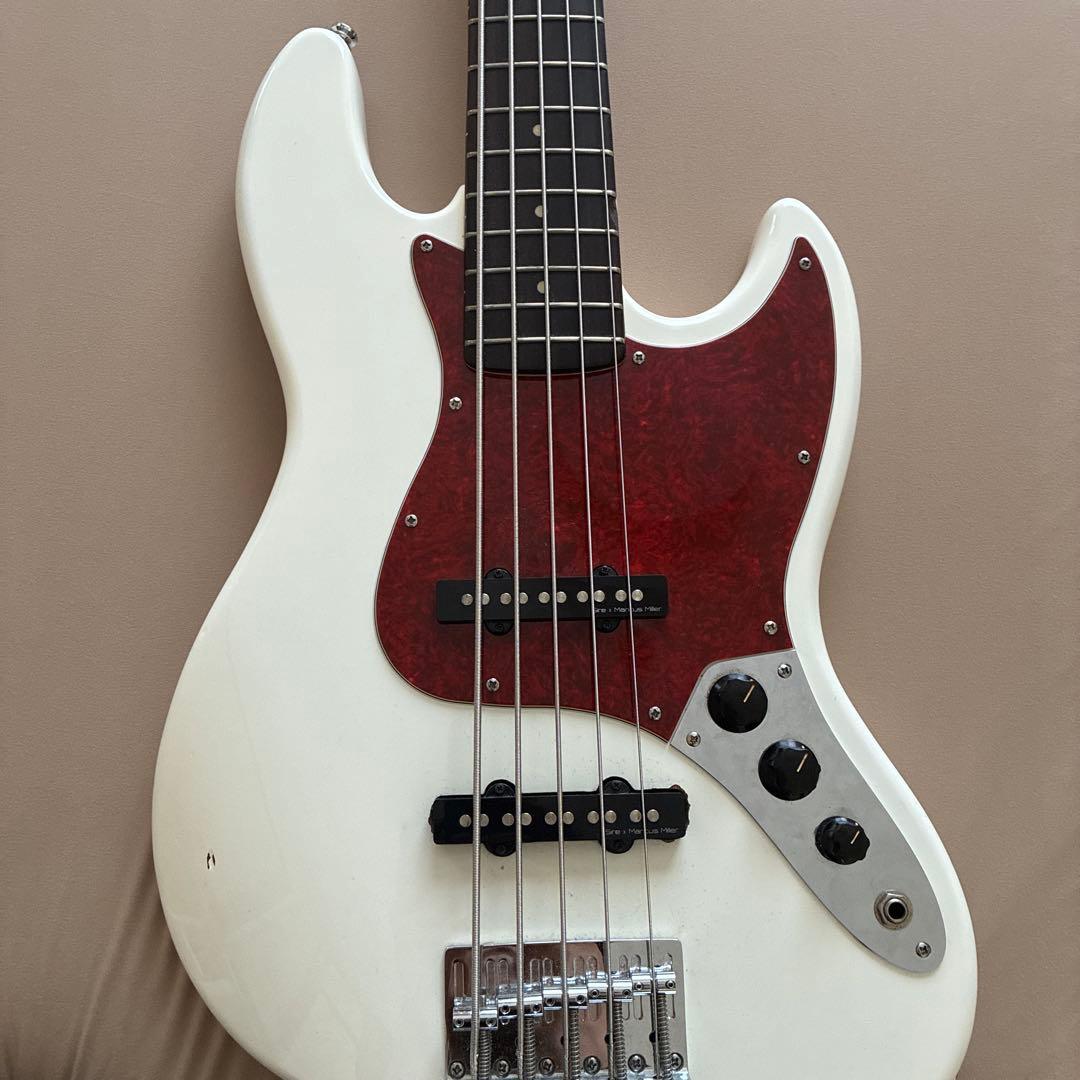 猫*ん様 SIRE V3 2nd 5st エレキベース ホワイト