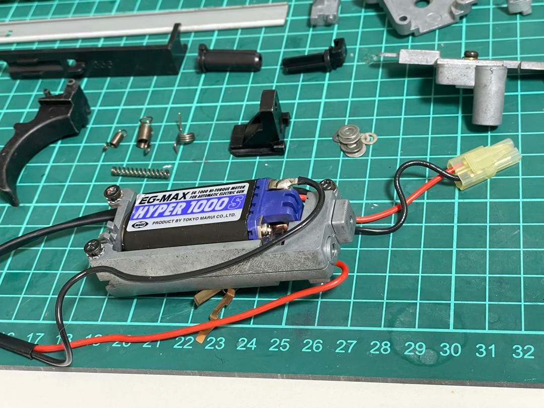 東京マルイ　G36メカボックスパーツ一式+ライラクスパーツ