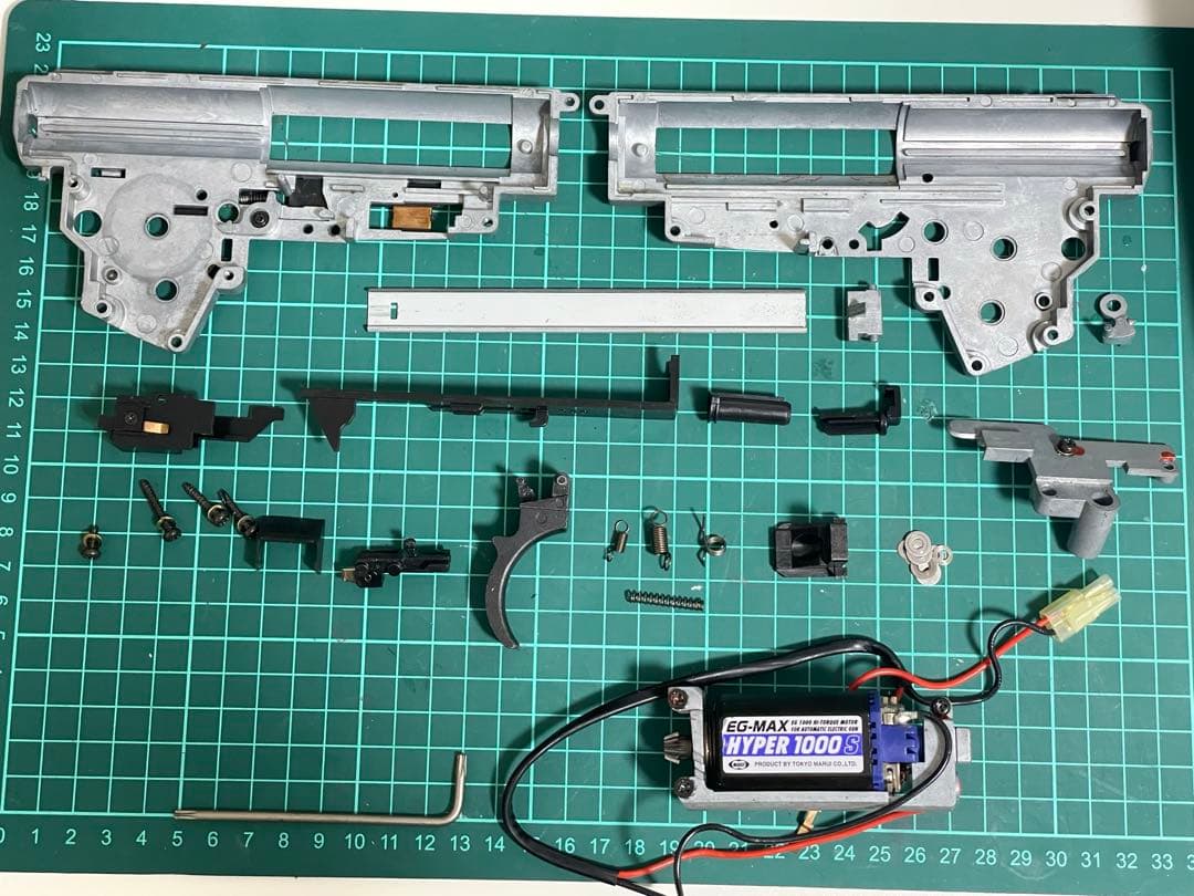 東京マルイ　G36メカボックスパーツ一式+ライラクスパーツ