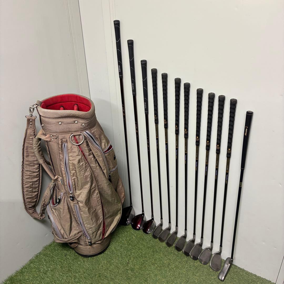 レディースゴルフクラブセット【ONOFF】【MIZUNO】【ヘッドカバー付】★