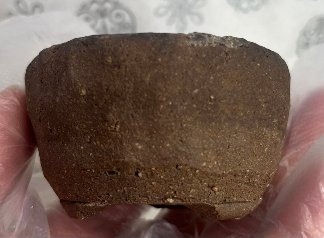 東福寺　小品　盆栽鉢　レトロ　アンティーク　(2) (A3) 豆鉢