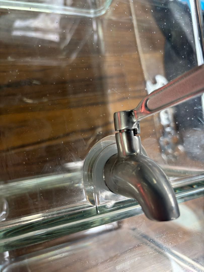 排水可能小型水槽　アクアリウム　テラリウムなどに！