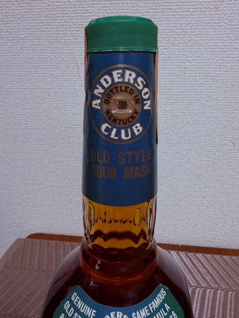 ANDERSON CLUB 10年熟成 バーボンウイスキー