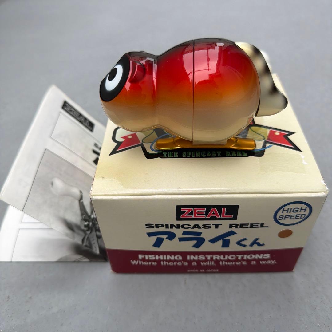 【希少 お宝品 お得品】ズイール アライくん リール　ZEAL