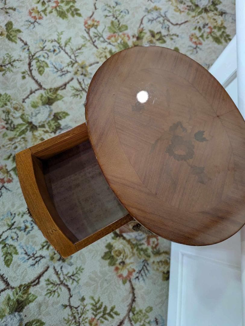 最終値引　アンティーク　サイドテーブル　チェスト　小棚　花台　電話代