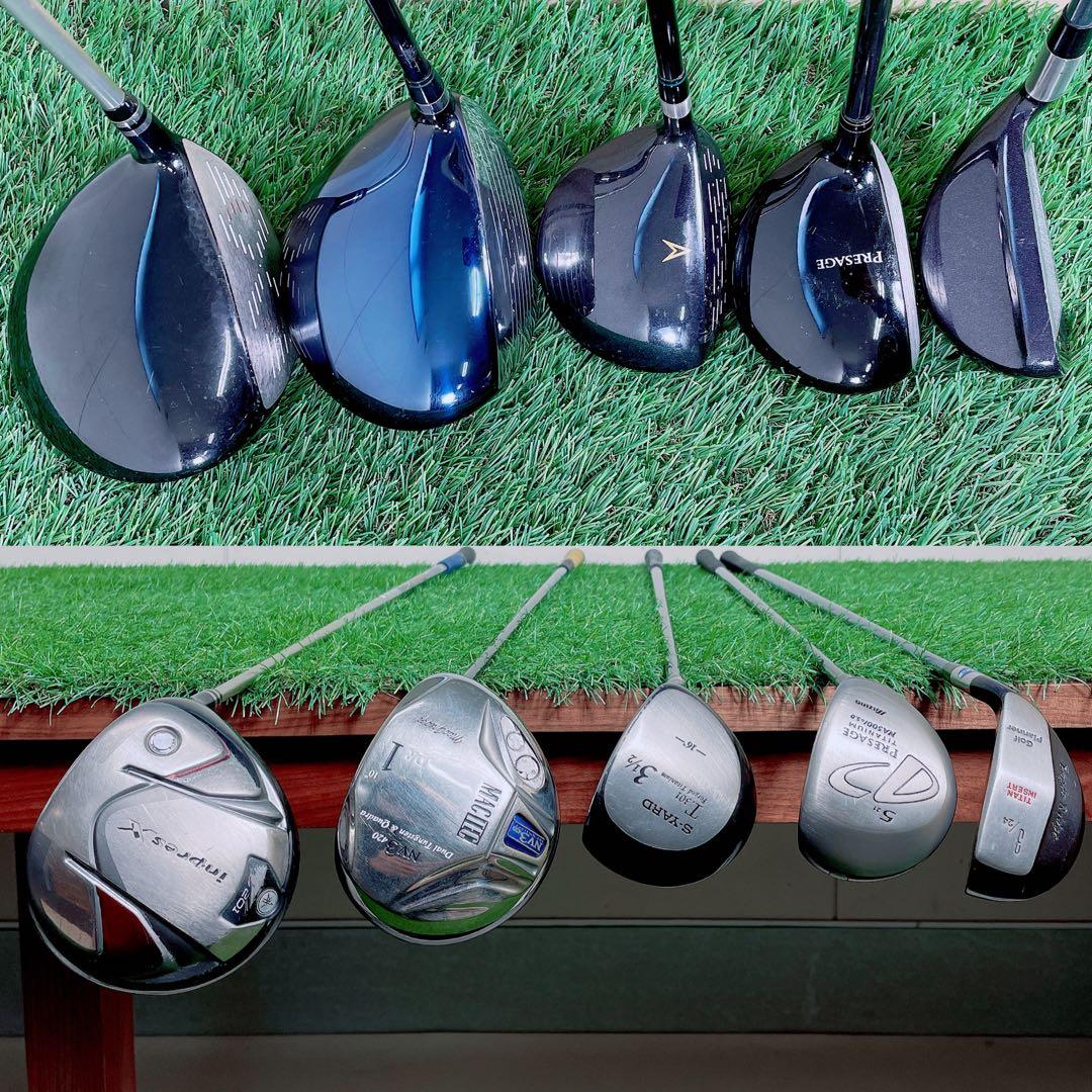 ゴルフクラブ　メンズセット　初心者　ヤマハ　インプレスX やさしい N1844