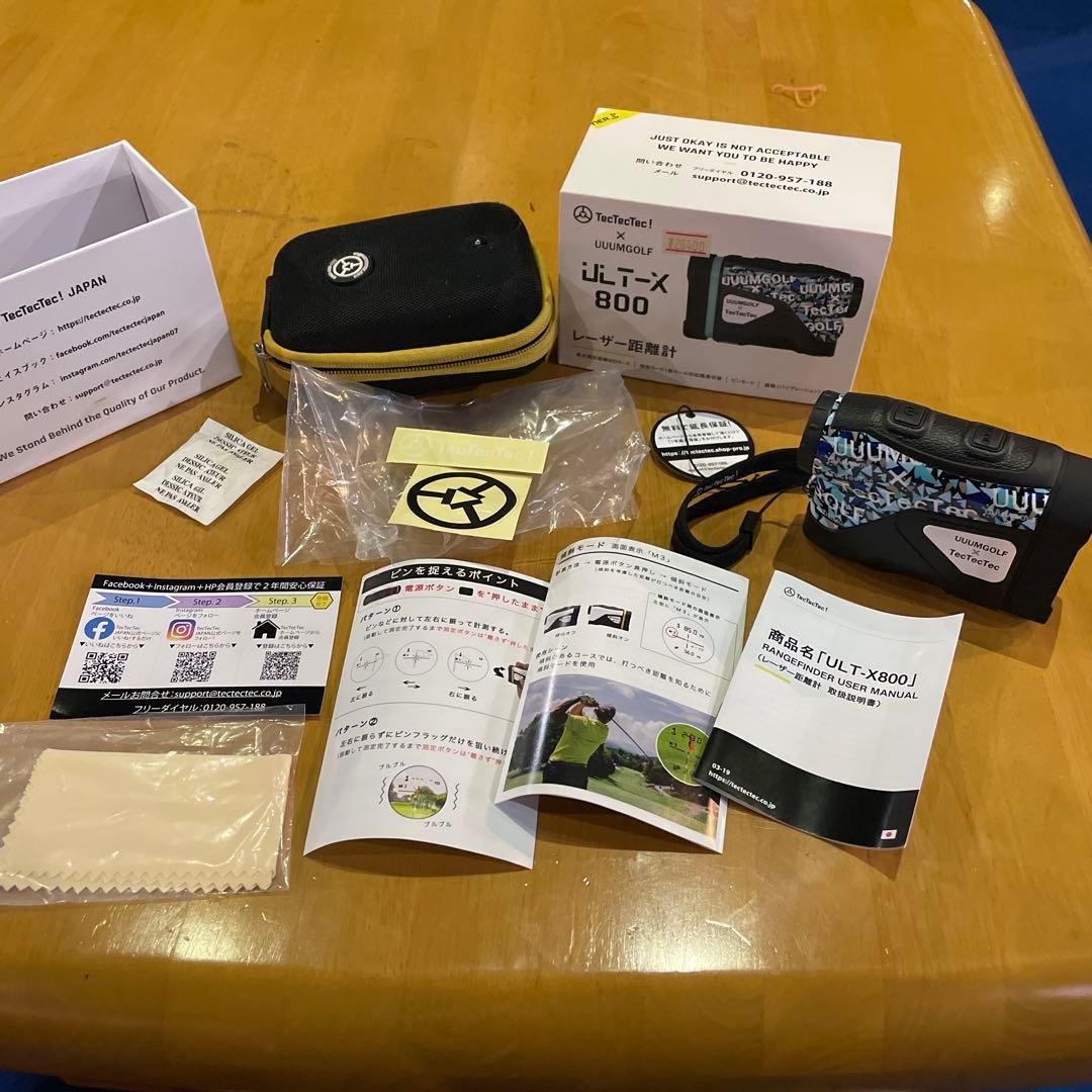 TecTecTec! ULT-X 800 ゴルフ用距離計【美品】