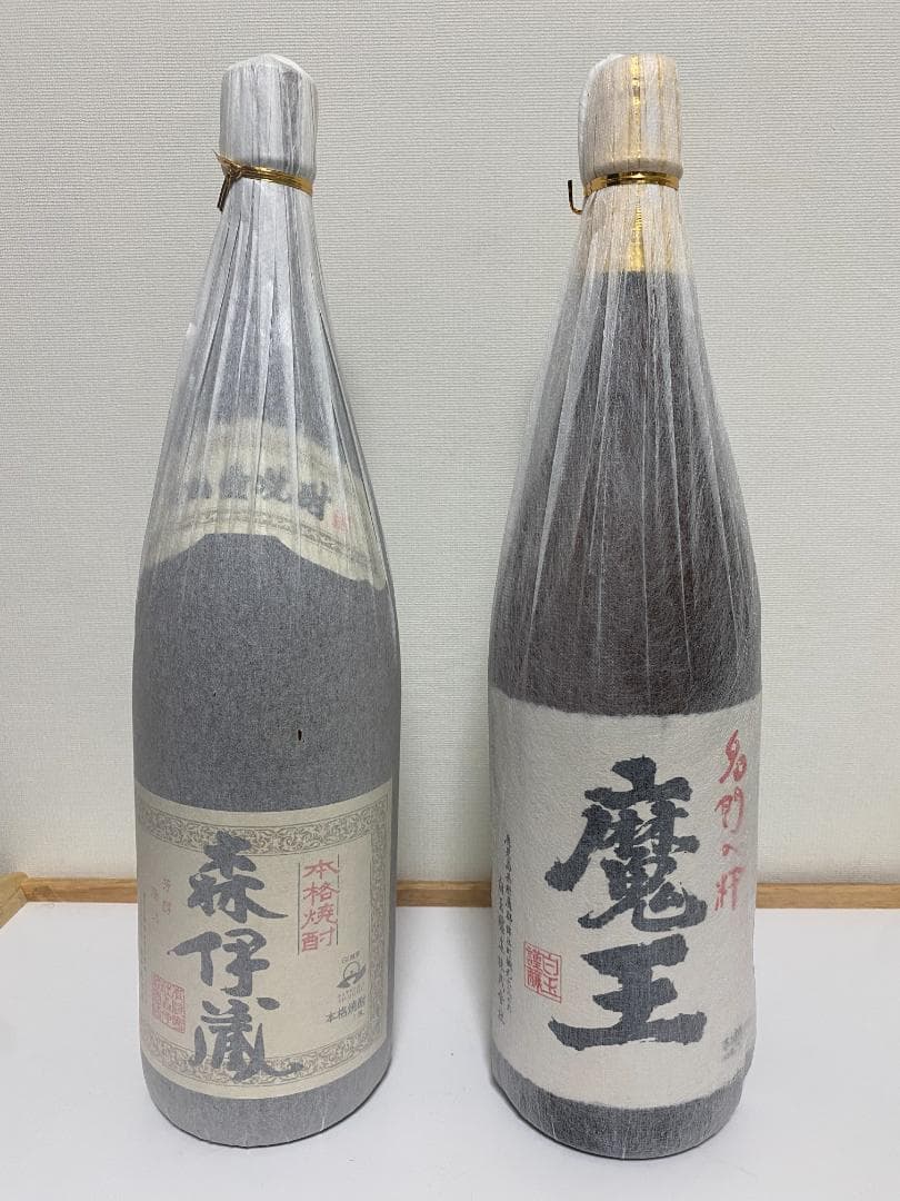 【即発送】森伊蔵と魔王の1.8リットル焼酎2本セット
