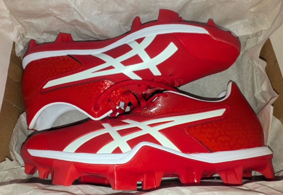 【新品未使用】ASICS 野球 ソフトボールポイント スパイク 26cm