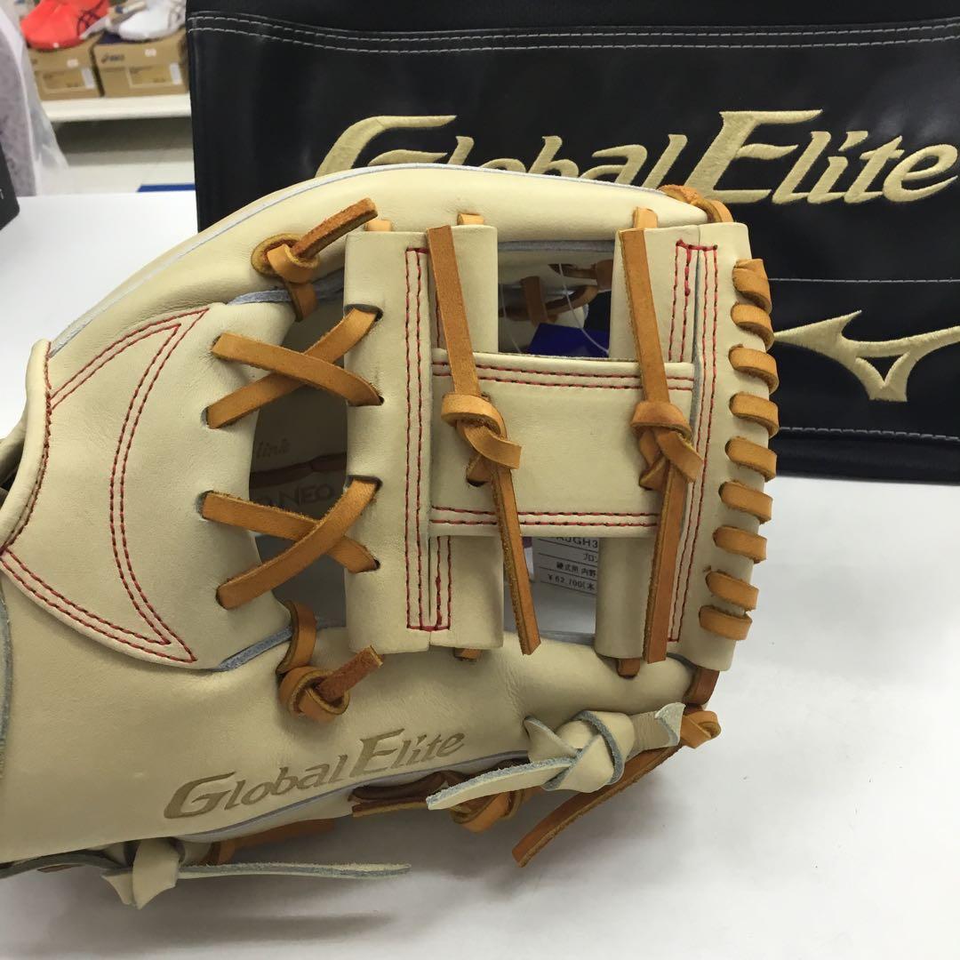 ミズノ 硬式野球グローブ 限定モデルキャメル新品未使用