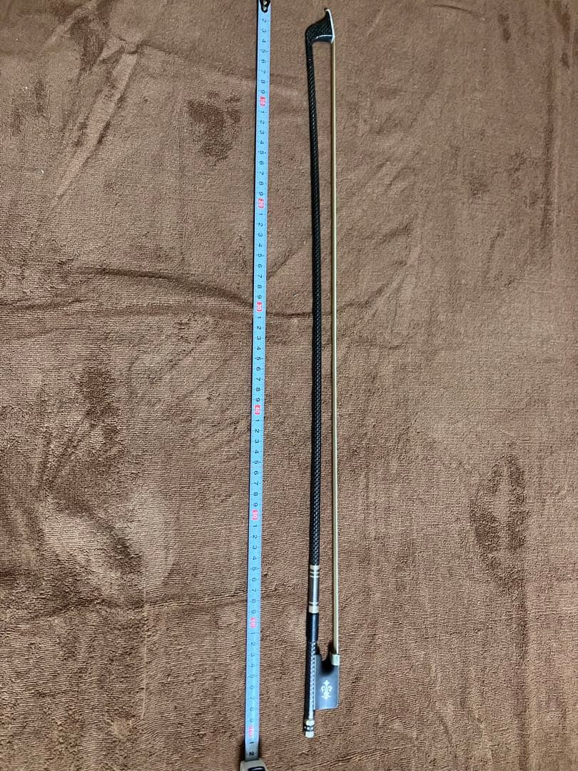 バイオリン弓 カーボンファイバー製 フルール・ド・リス