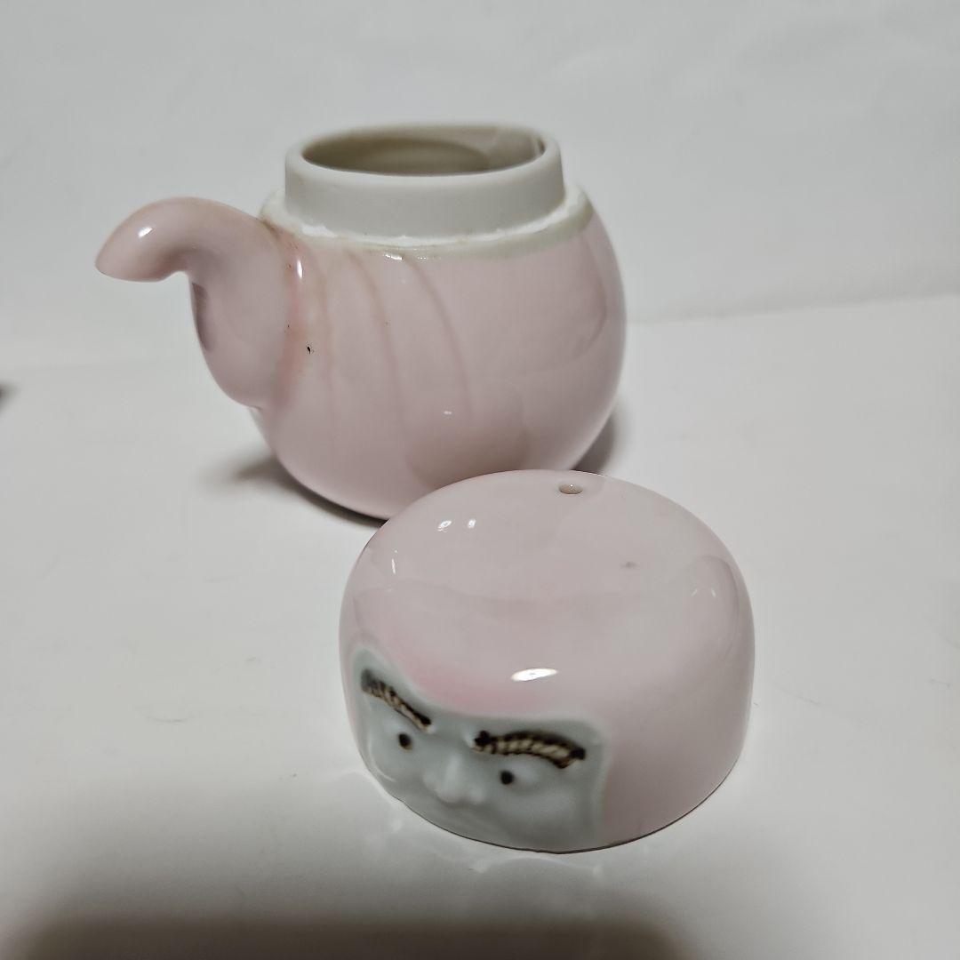 昭和レトロ　醤油さし　陶器4点