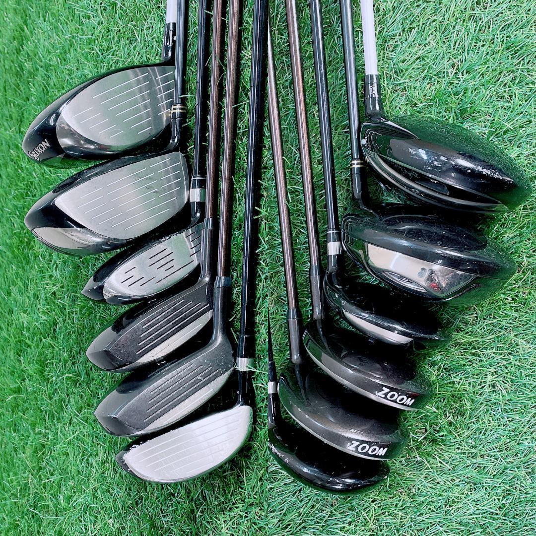 スリクソン 初心者 メンズ ゴルフクラブ フルセット 16本 N2528