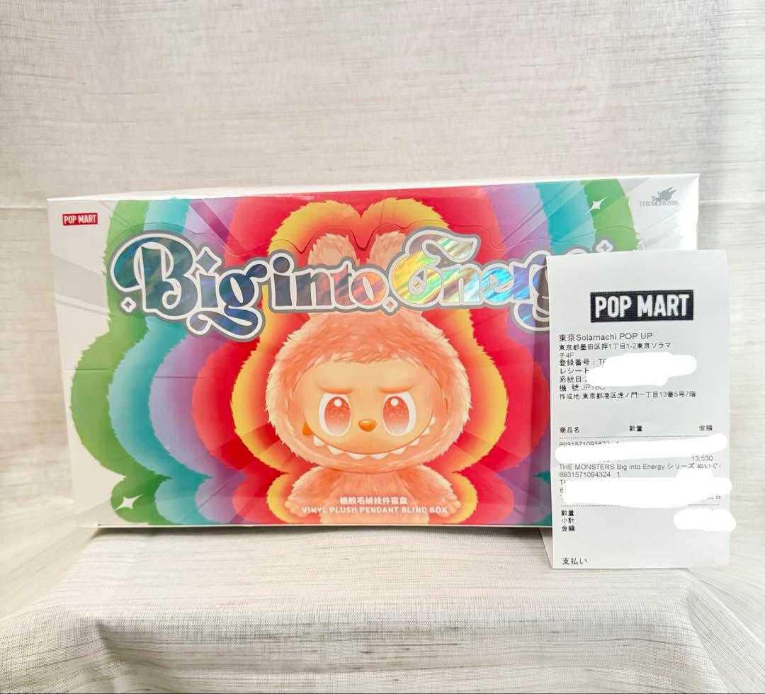 新品Labubu THE MONSTERS Big into Energy